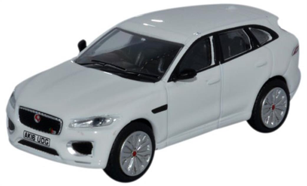 Oxford Diecast 1/76 76JFP002 Jaguar F-PACE Polaris White