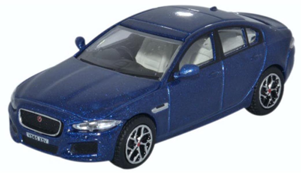 Oxford Diecast 1/76 76JXE002 Jaguar XE Bluefire