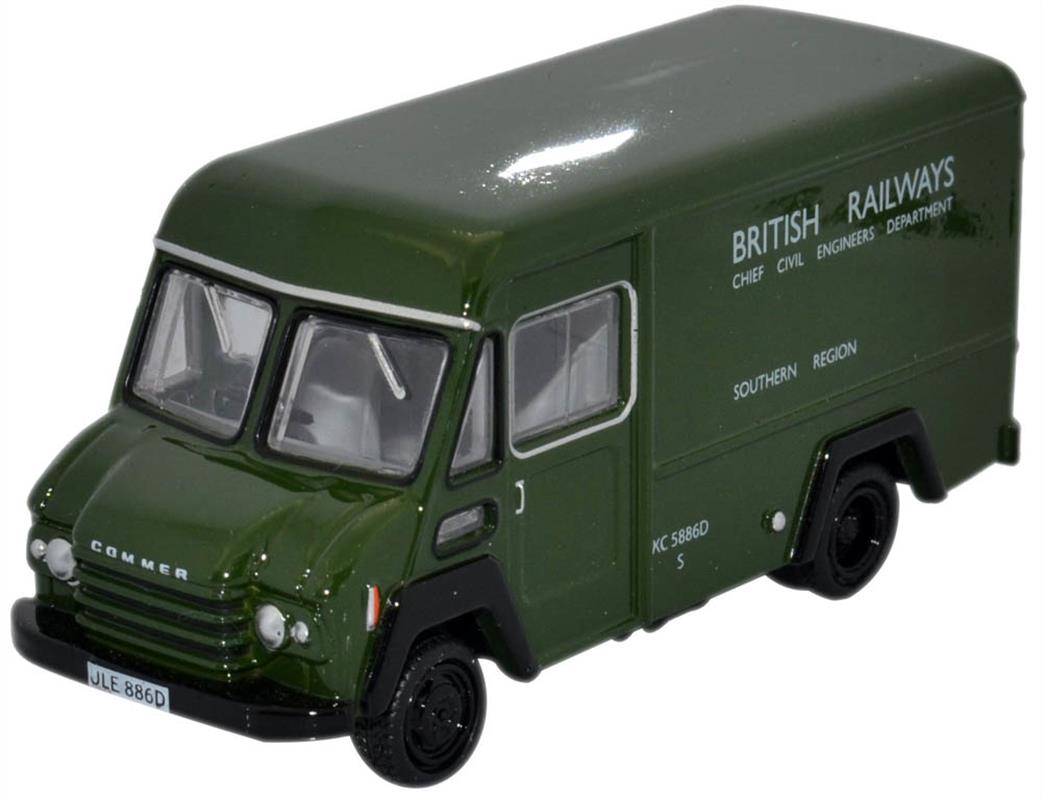 Oxford Diecast 1/76 76CWT001 Commer Walk Thru British Railways Green