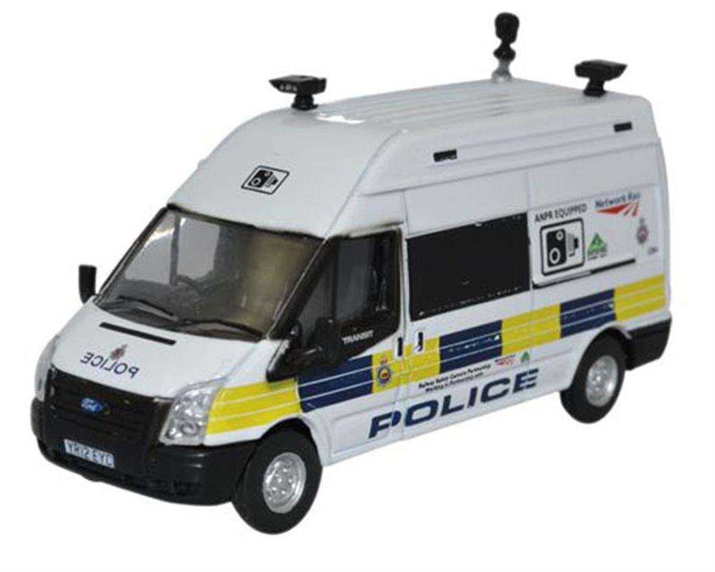 Oxford Diecast 1/76 76FT026 Ford Transit LWB High Top Network Rail Speed Camera