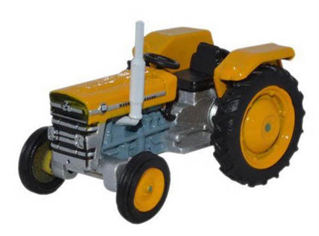 Oxford Diecast 1/76 76MF004 Massey Ferguson Open Yellow Tractor Model