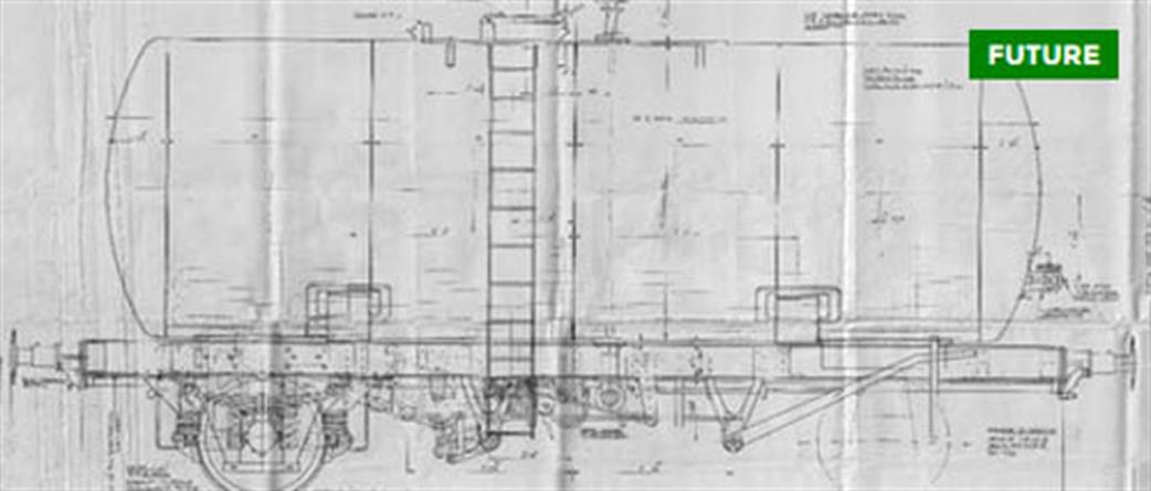 Oxford Rail OO OR76TKB002 Class B Tank Wagon Esso Unbranded Revised Suspension No.47792