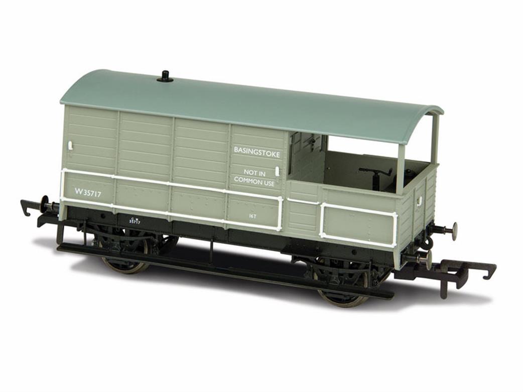 Oxford Rail OO OR76TOB003 BR Toad 4 Wheel Brake Van Basingstoke No.35717