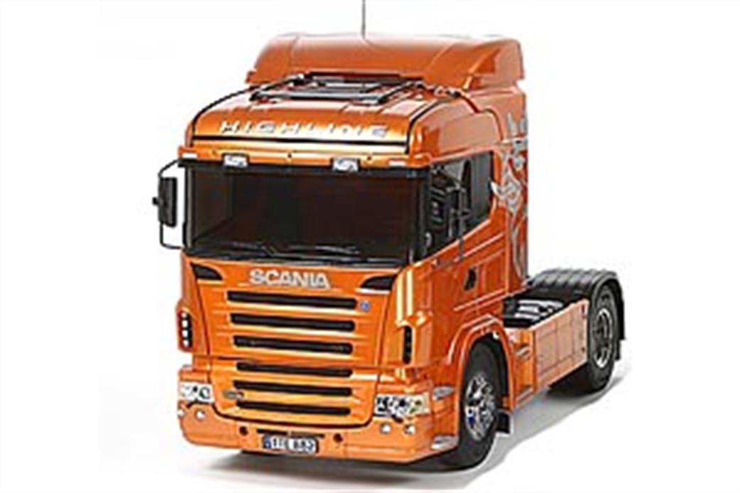 Tamiya 1/14 56338 Scania R470 Pre painted Orange RC Truck Kit