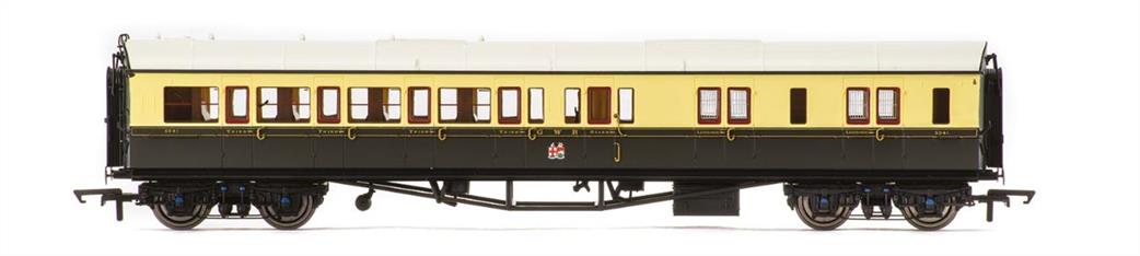 Hornby oo R40466 GWR Collet Coaches Corridor Brake Third RH 5041