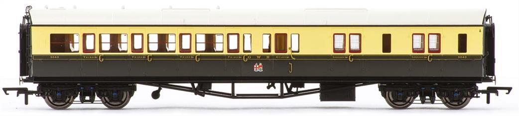 Hornby oo R40465 GWR Collet Coaches Corridor Brake Third LH 5040