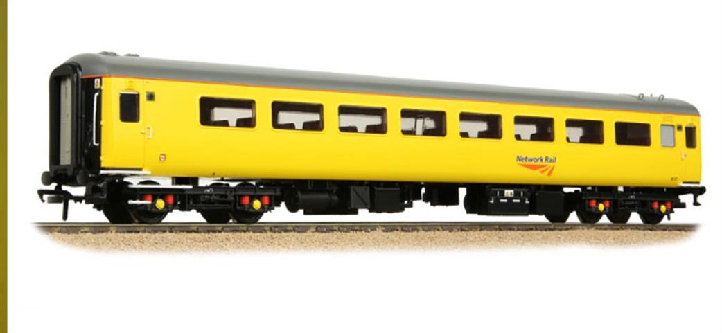 Bachmann OO 39-682A BR MK2F Ex TSO Staff Coach Network Rail Yellow