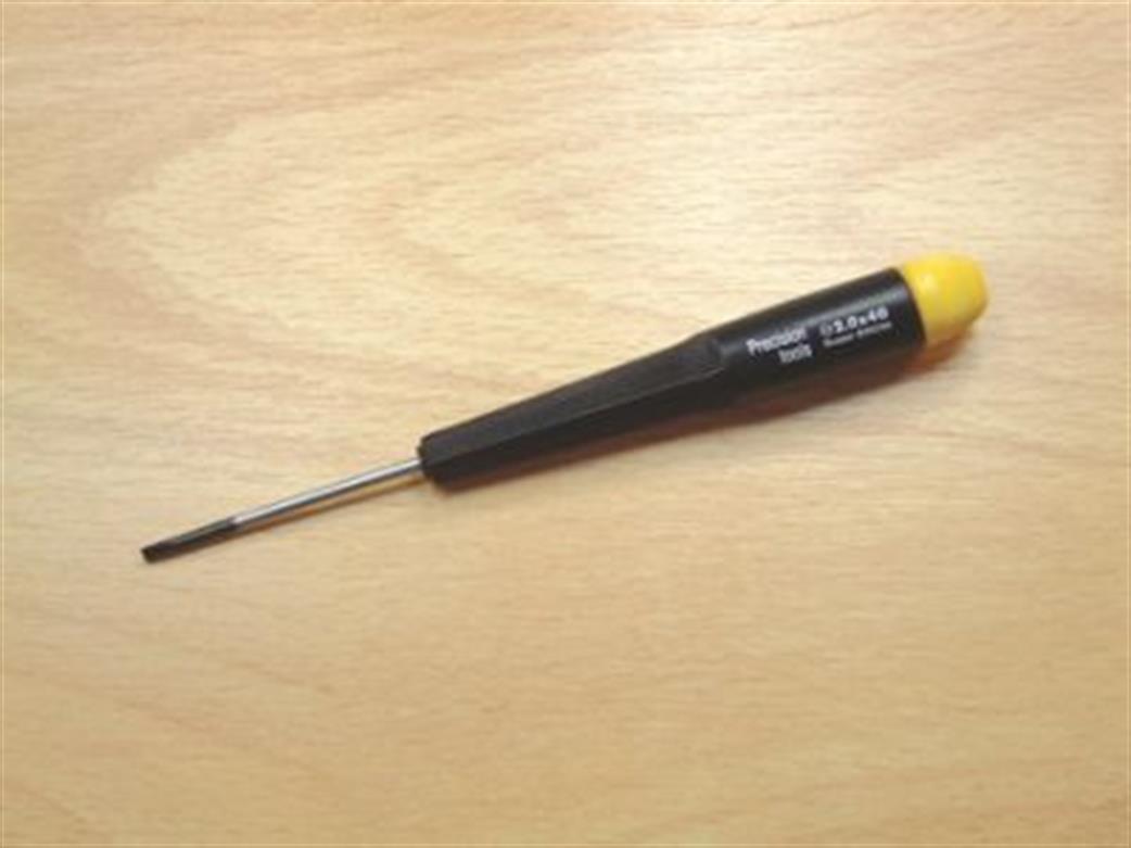 Expo 77052 Screwdriver 2.4 x 40mm Flat Blade