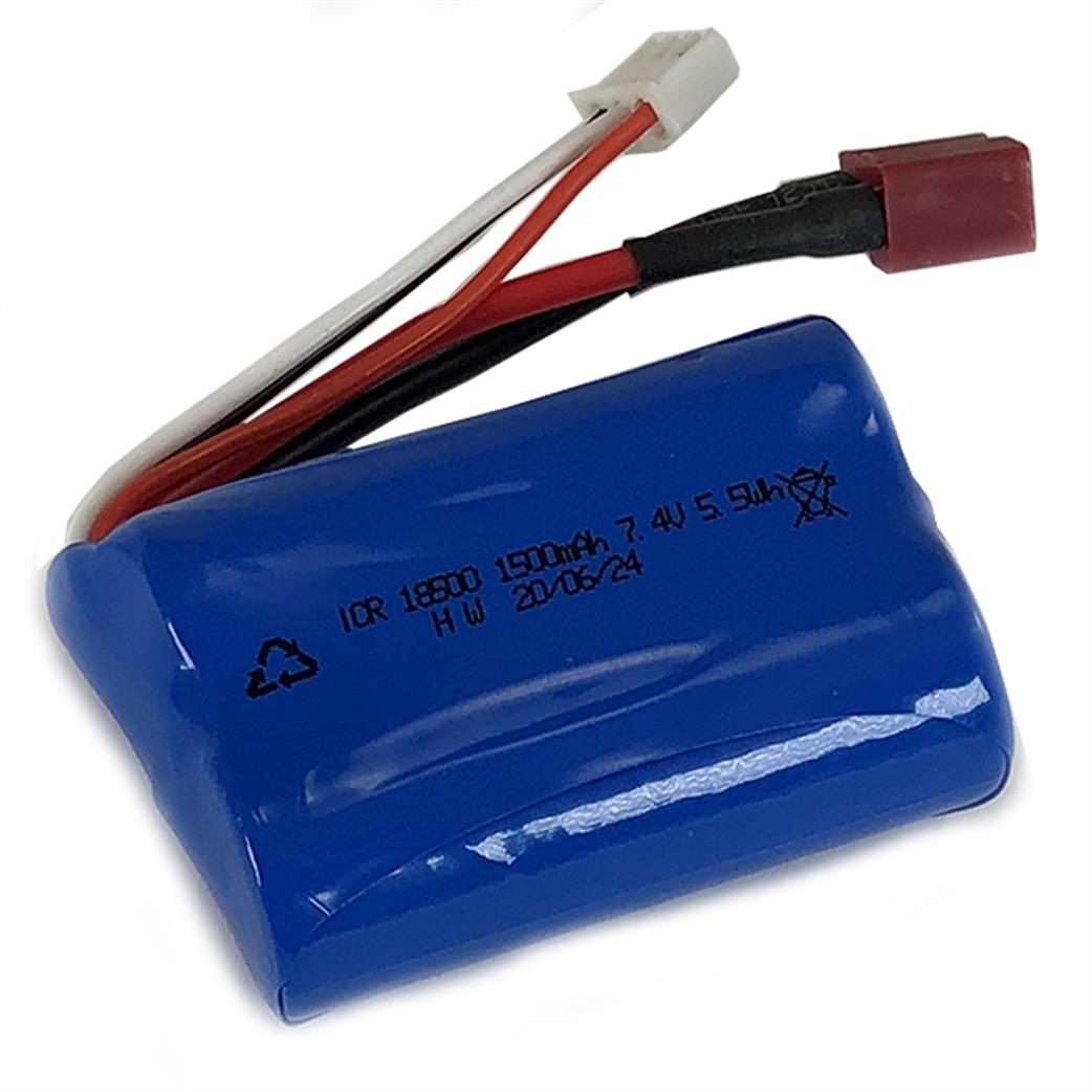 FTX  FTX9789 Tracer Hi-Capacity Li-ion 7.4v 1300Mah Battery Pack