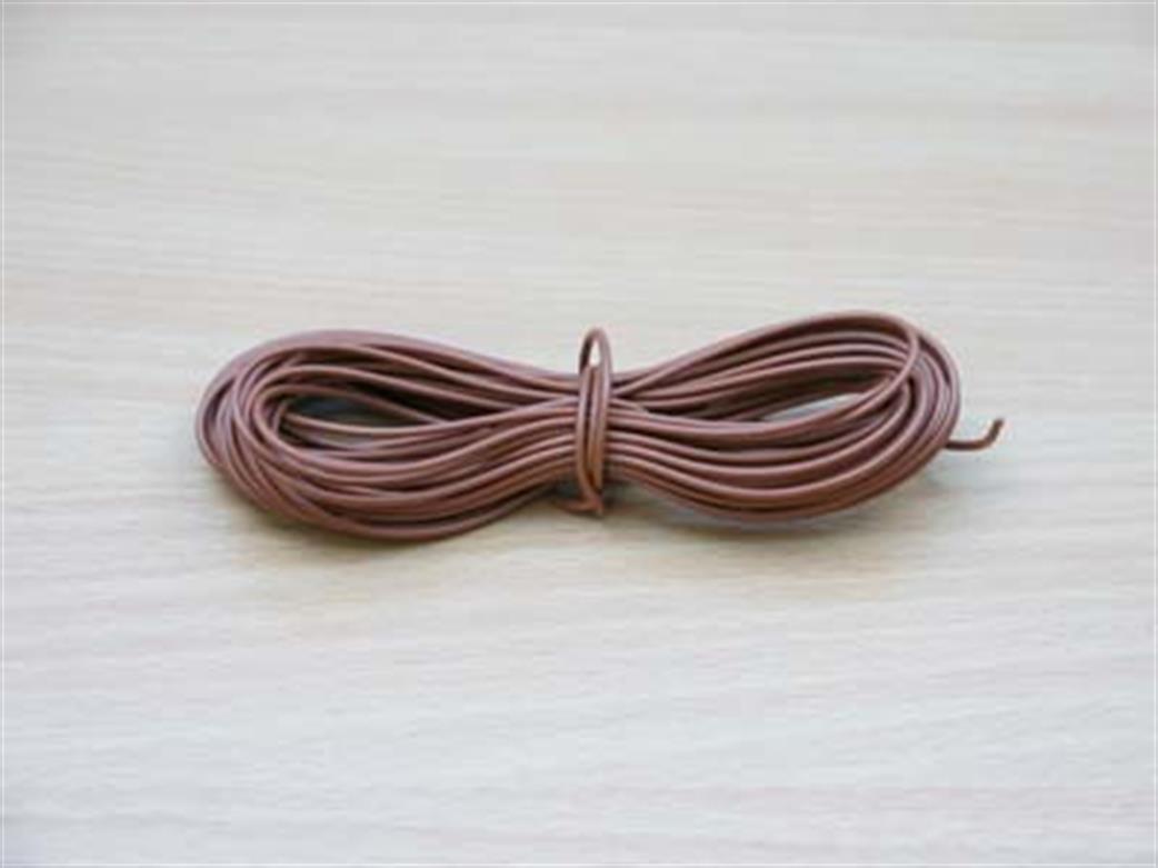 Expo  A22046 16/0.2 Brown Multicore Cable 7 Metre Roll