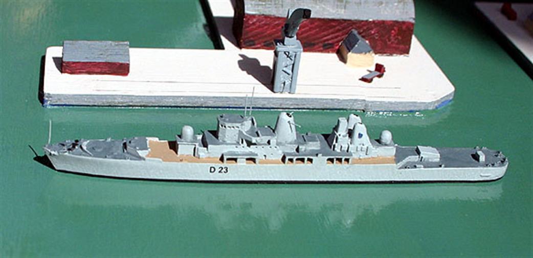 Albatros 1/1250 Alk81A HMS Bristol, ex-Type 82 Destroyer, as a training & accommodation ship, 2016