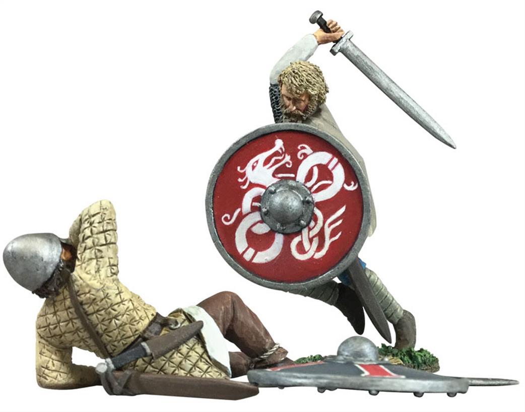 WBritain 1/32 62115 The Contest Decided Viking & Saxon Set No1