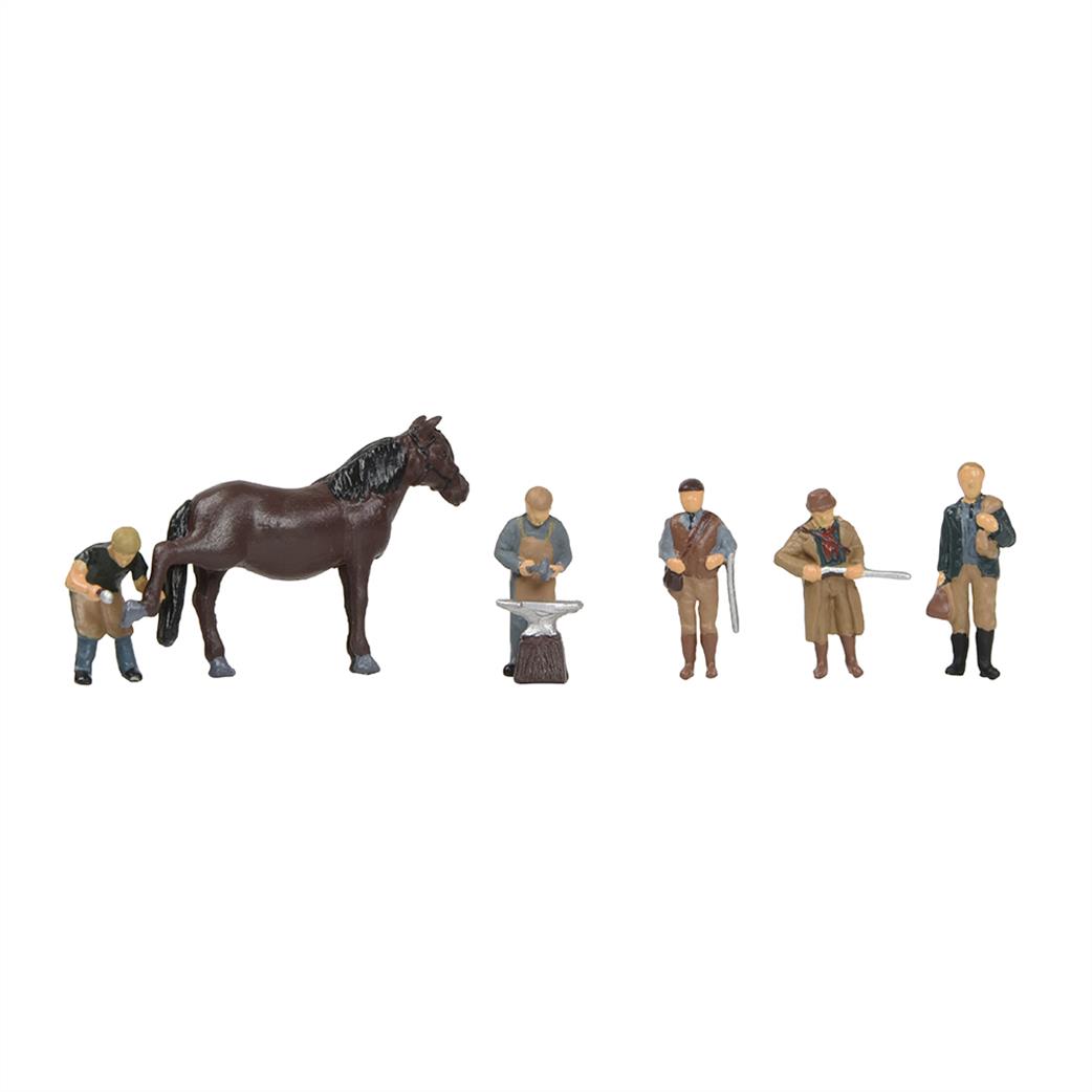 Bachmann OO 36-415 Rural Tradesmen Figures Pack of 6 Figures