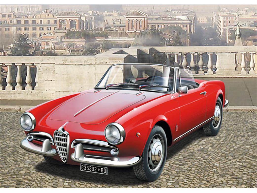 Italeri 1/24 3653 Alfa Romeo Giulietta Spider 1300