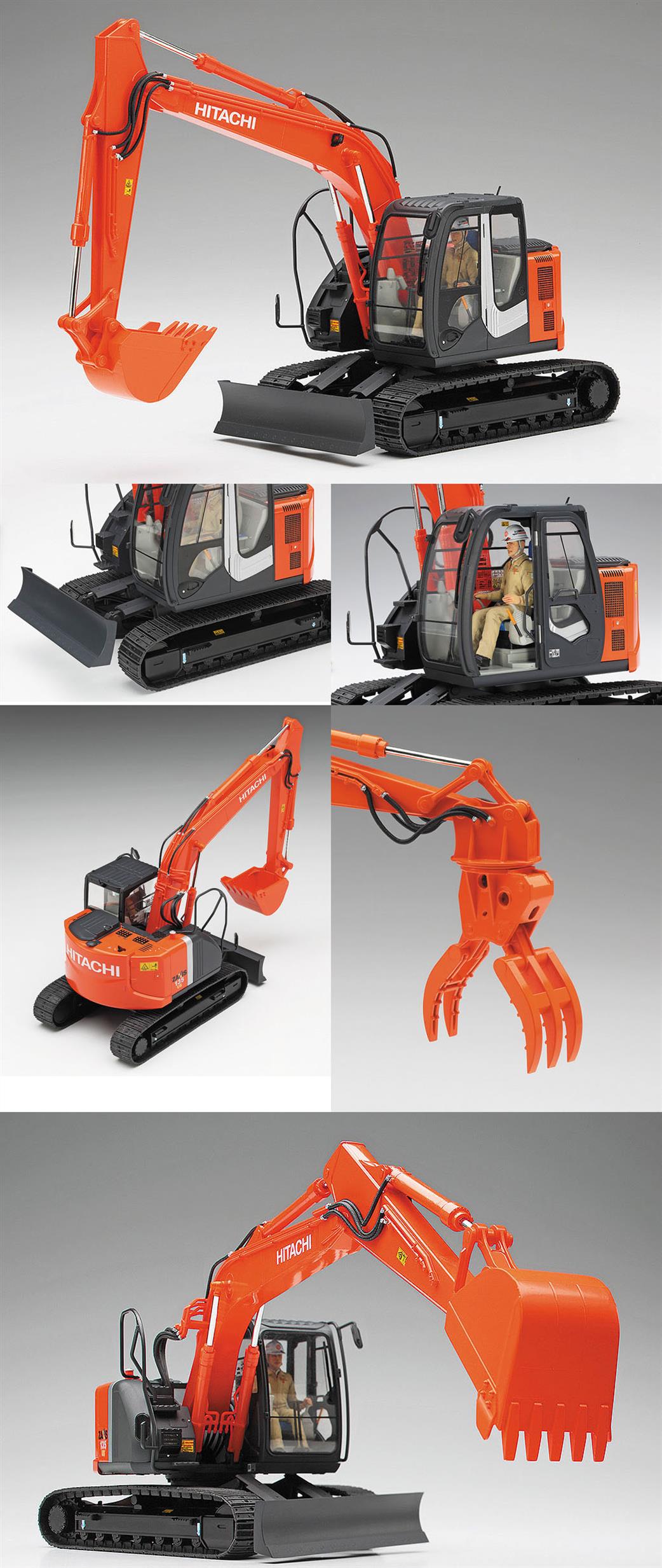 Hasegawa 1/35 66001 Hitachi Excavator ZAXIS135US Kit