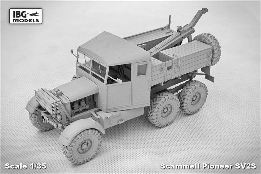 IBG Models 1/35 35029 Scammell Pioneer SV/2S Heavy Breakdown Tractor