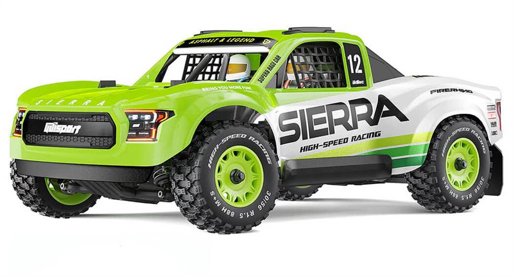 UdiR/C 1/12 UDI-UD1203PG Sierra Pro 4wd Brushless s/c Truck RTR, 11.1v 2200mah Lipo & Charger Required