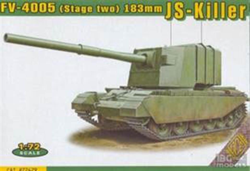Ace Models 1/72 72429 FV-4005 183mm JS-Killer on Centurion hull