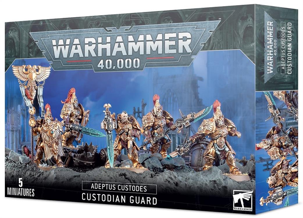 Games Workshop 28mm 01-07 Adeptus Custodes Custodian Guard