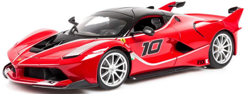 Burago 1/18 18-16010 Ferrari FXX K Evo Hybrid 6.3 v12 1050Bhp Supercar Model