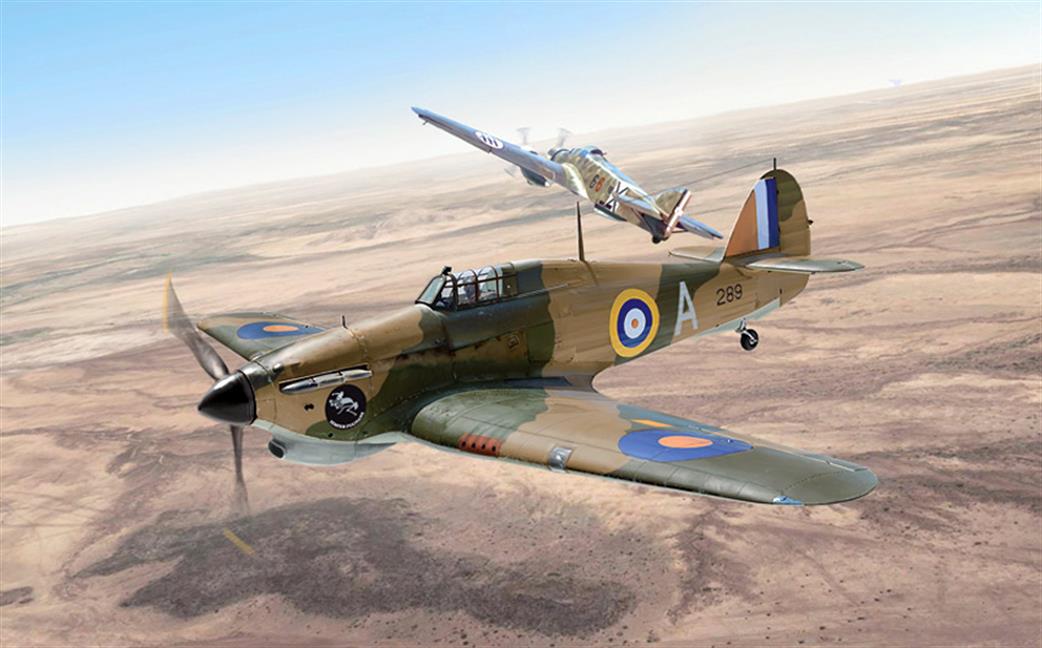 Italeri 1/48 2768 RAF Hurricane Mk1 Tropical Aircraft Kit