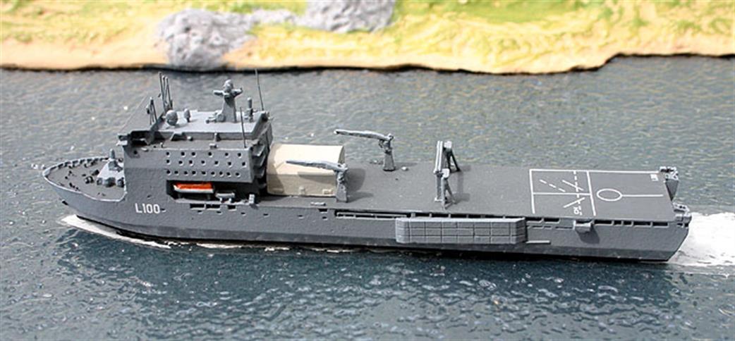 Albatros 1/1250 Alk611 HMAS Choules (L100)  Dock Landing Ship Die-cast model