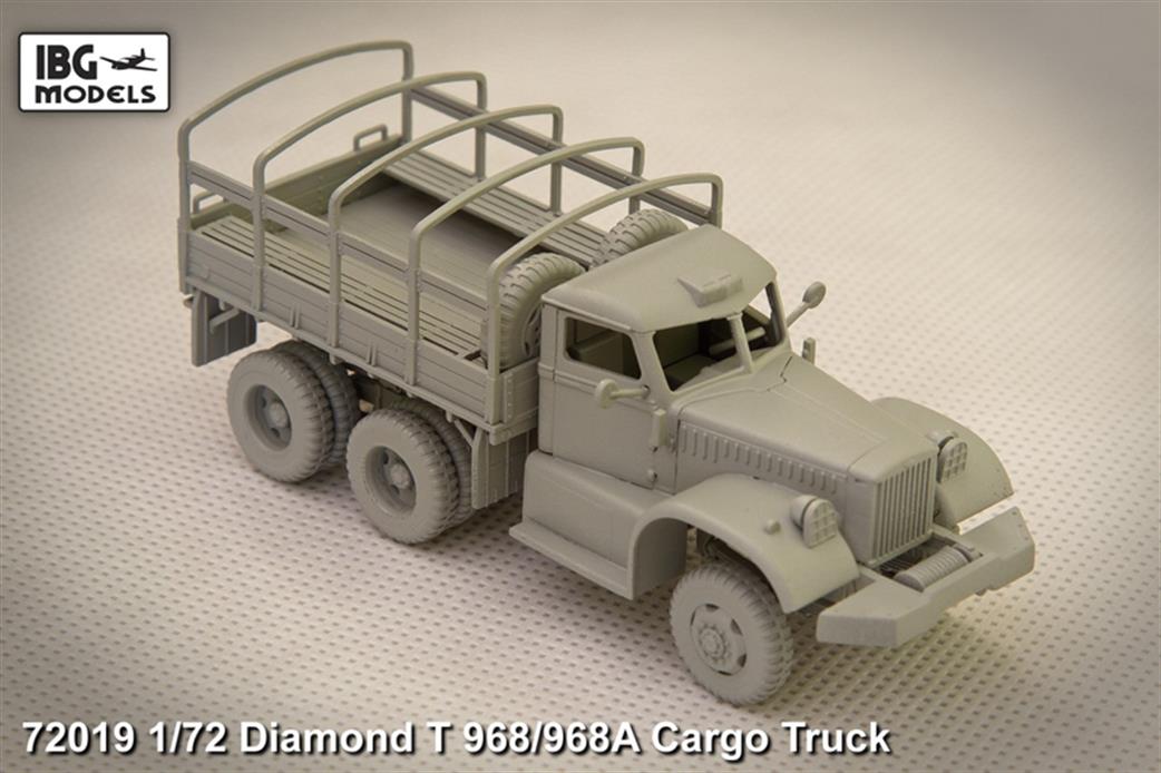 IBG Models 1/72 72019 Allied Diamond T 968 Cargo Truck Kit