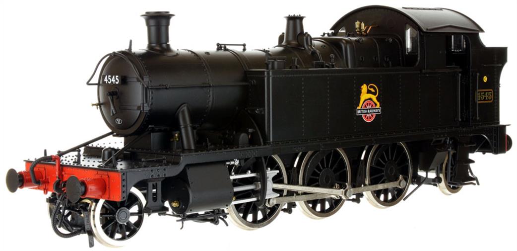 Dapol Lionheart Trains O Gauge LHT-S-4504 BR 4545 GWR 45xx Small Prairie Plain Black Early Emblem