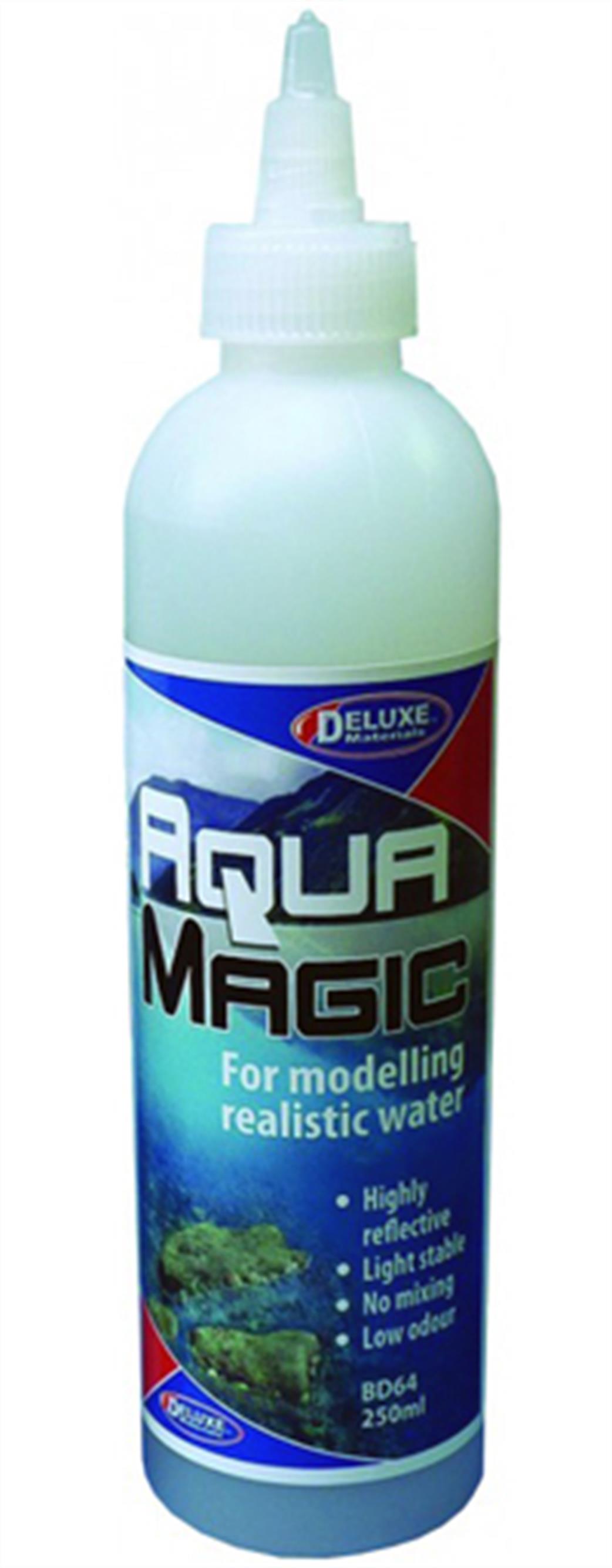 Deluxe Materials  BD64 Aqua Magic 250ml for modelling Realistic Water