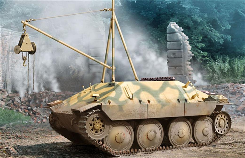 Thunder Model 1/35 35102 German Bergepanzer 38 Hetzer Early Plastic Kit