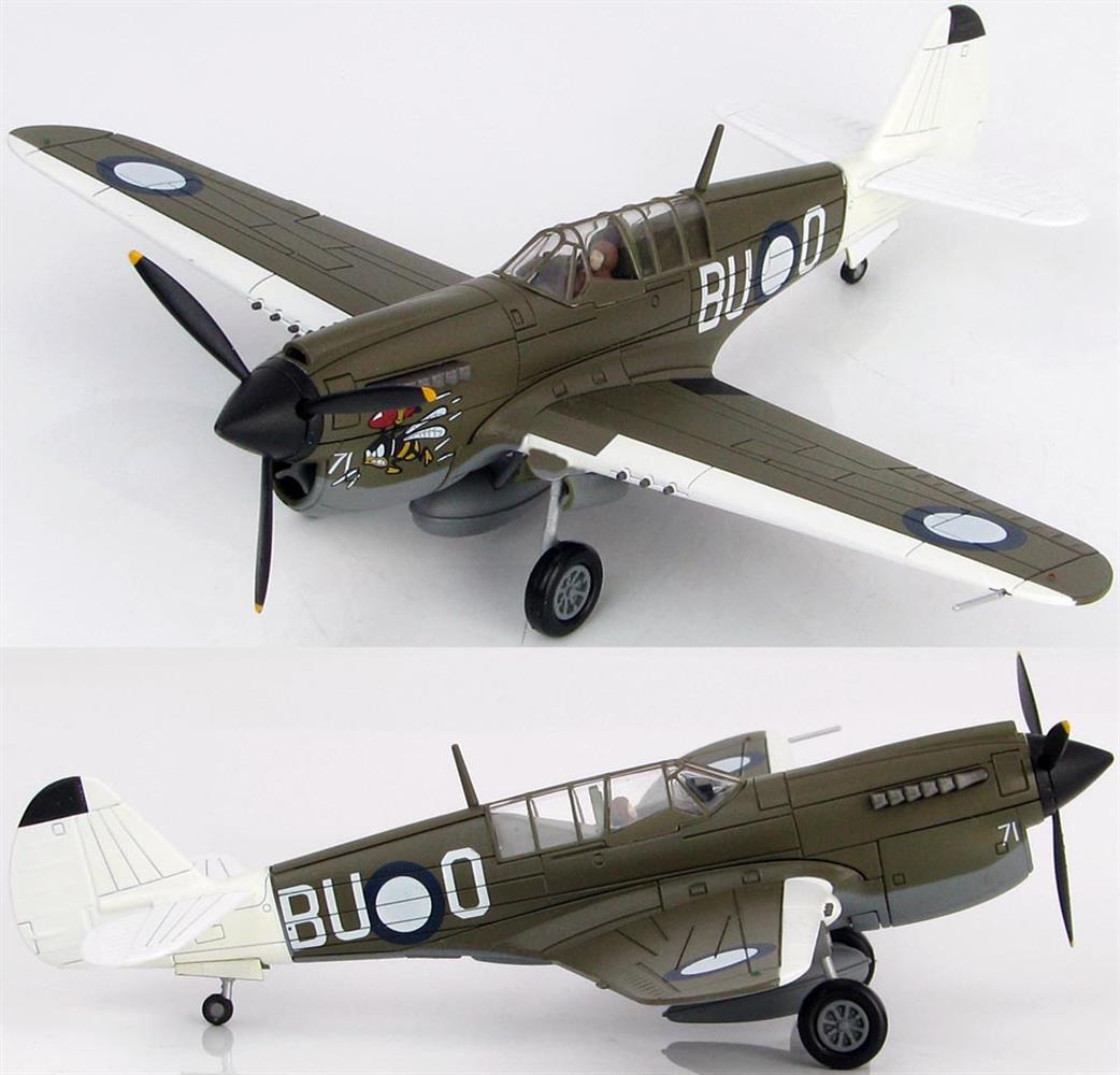 Hobby Master 1/72 HA5505NPQ P-40N Angry Bee BU-O, flown by Lt. Ken Goldring, 80 Squadron, RAAF, Nov 1944