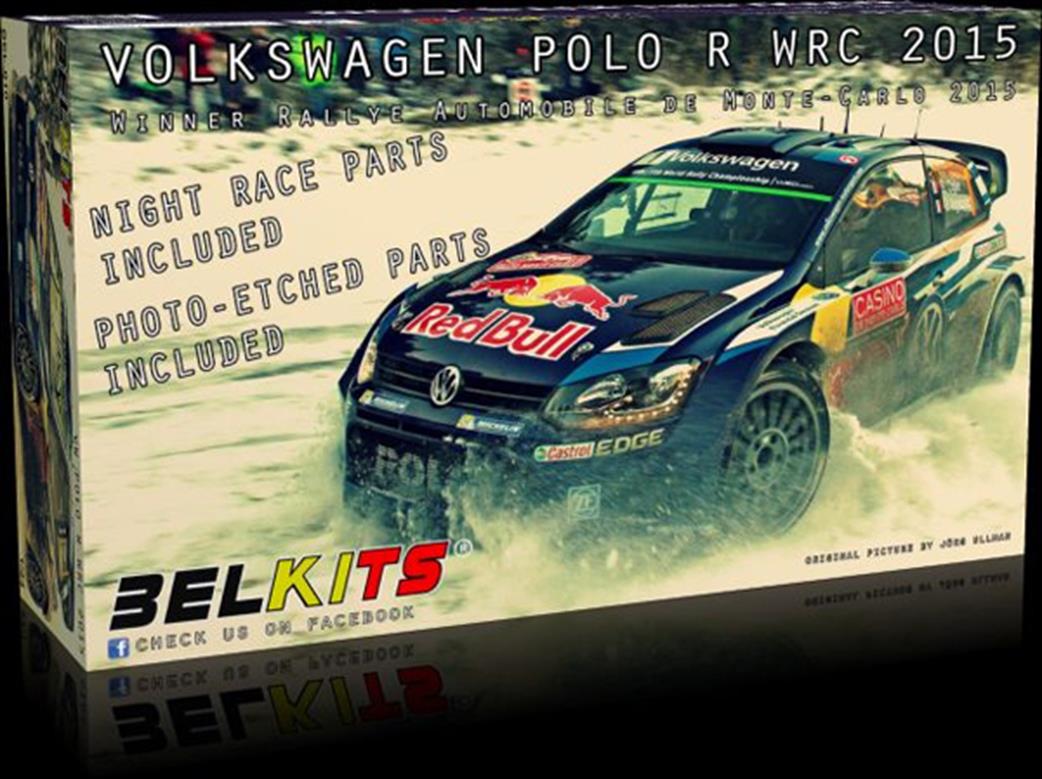 Belkits 1/24 BEL010 VW Polo R WRC 2015 Car Kit