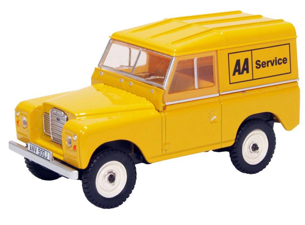 Oxford Diecast 1/43 43LR3S002 Land Rover Series III SWB Hard Top AA