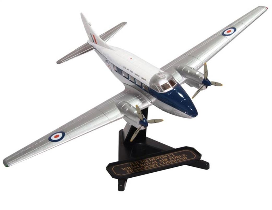 Oxford Diecast 1/72 72DV005 DH104 Devon WB534 RAF Transport Command