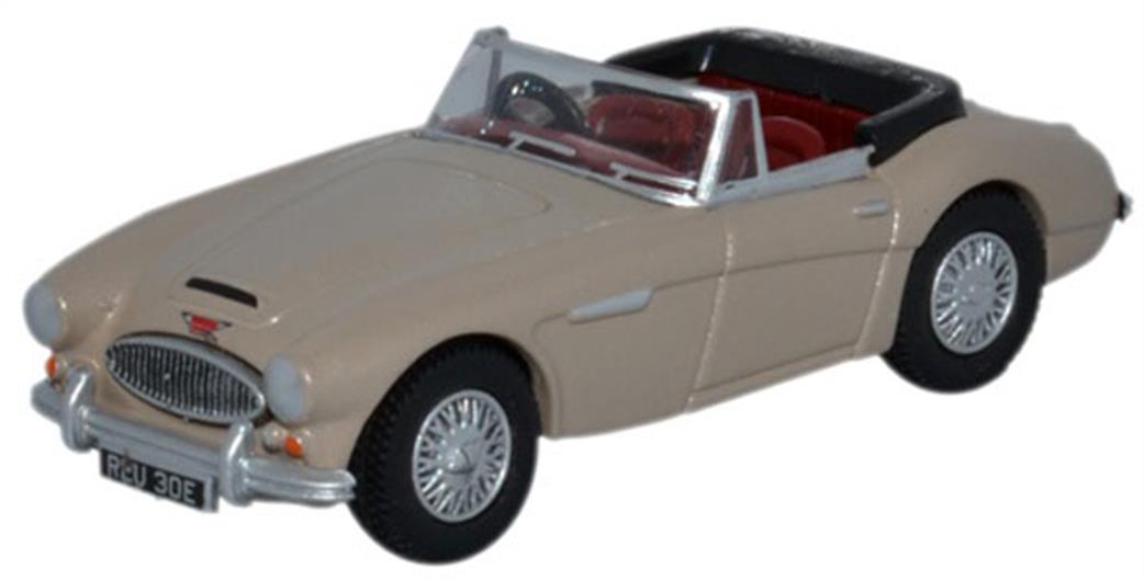 Oxford Diecast 1/76 76AH3005 Austin Healey 3000 Metallic Golden Beige