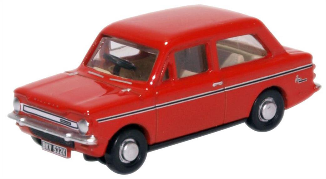 Oxford Diecast 1/76 76HI003 Hillman Imp Fireband Red