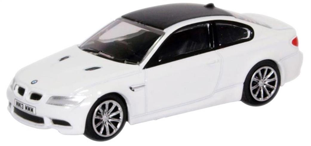 Oxford Diecast 1/76 76M3001 BMW M3 Coupe E92 Mineral White