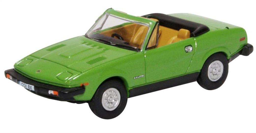 Oxford Diecast 1/76 76TR7001 Triumph TR7 Convertible Triton Green