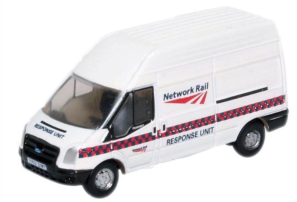 Oxford Diecast 1/148 NFT022 Ford Transit Mk5 Network Rail Response Unit