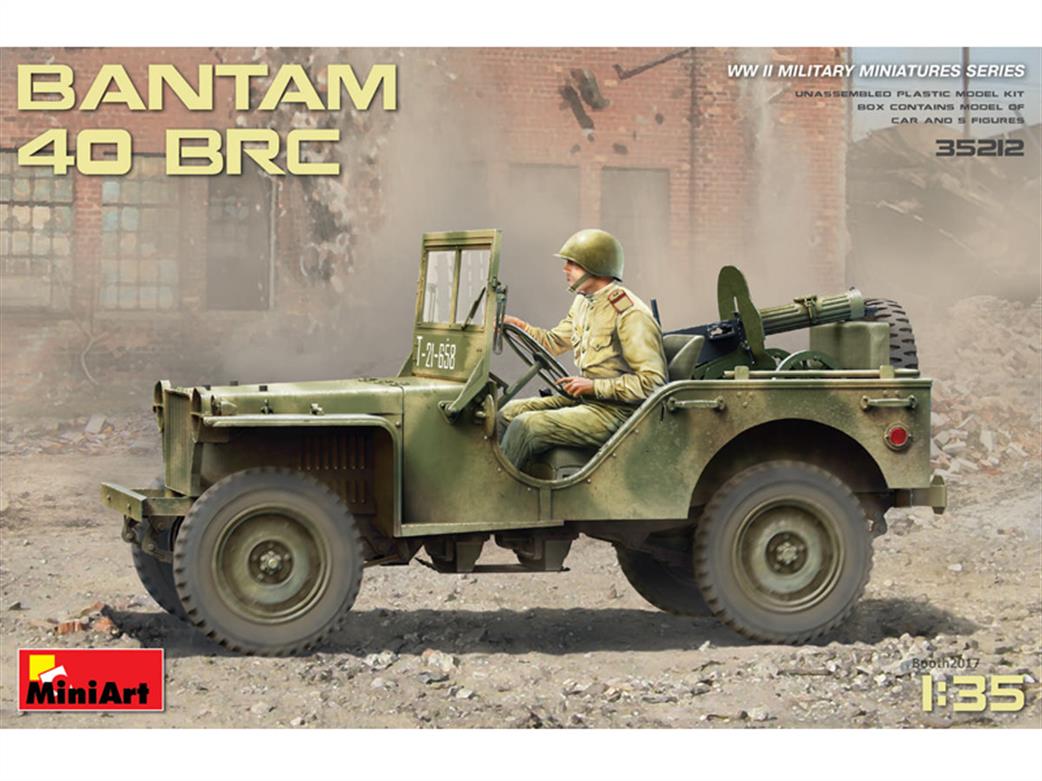 MiniArt 1/35 35212 Bantam 40 Brc Plastic Kit