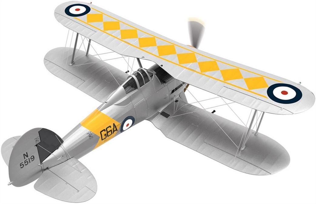 Corgi 1/72 AA36211 Gloster Sea Gladiator N5519 G6A 802 Squadron HMS Glorious June 1939