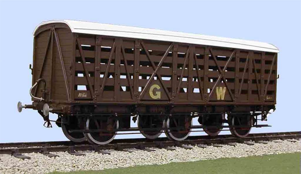 Slaters Plastikard O Gauge 7C030 GWR 6 Wheeled Siphon Milk Van Slat Sides Diagram O5 or O6