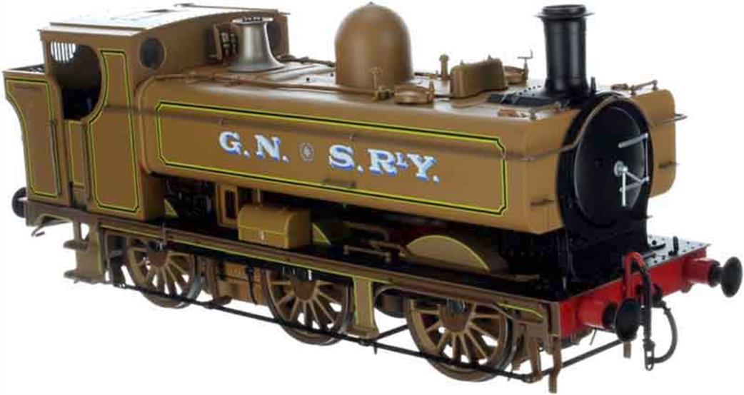 Dapol O Gauge 7S-007-009 Railway Children GNSR 57xx Class 0-6-0 Pannier Tank 5775 Lined Caramel Livery