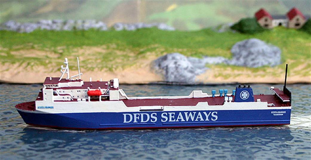 Rhenania 1/1250 RJ291A Scotia Seaways DFDS Seaways Ro-Ro Freight Ferry 2010