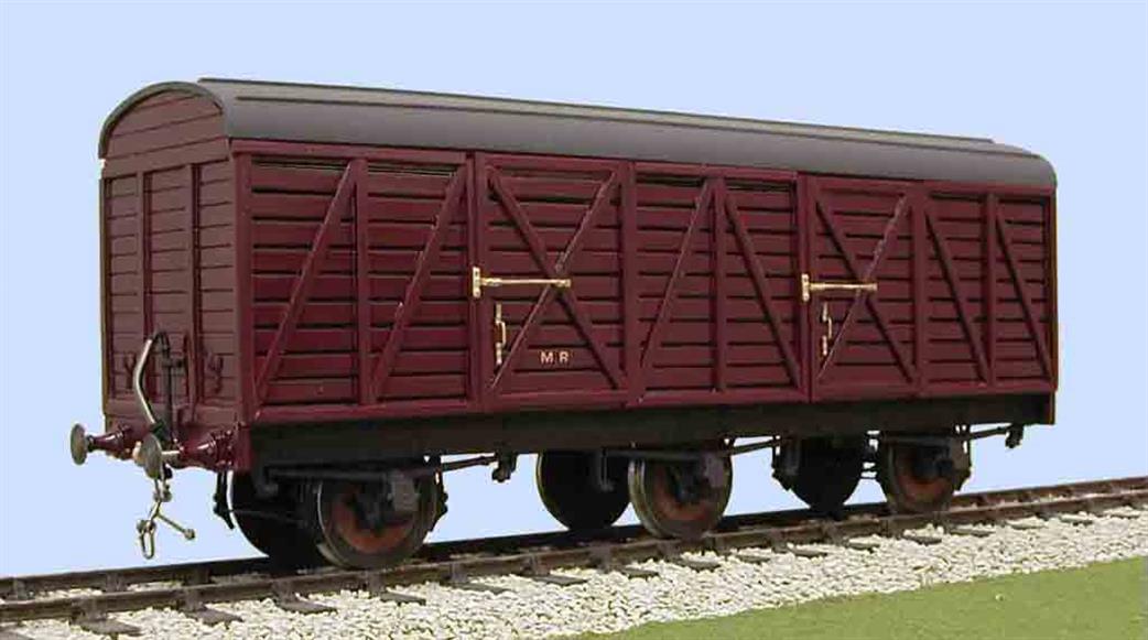 Slaters Plastikard O Gauge 7C019 MR/LMS 6 Wheeled Fish / Milk / Fruit Van Slat Sides Kit