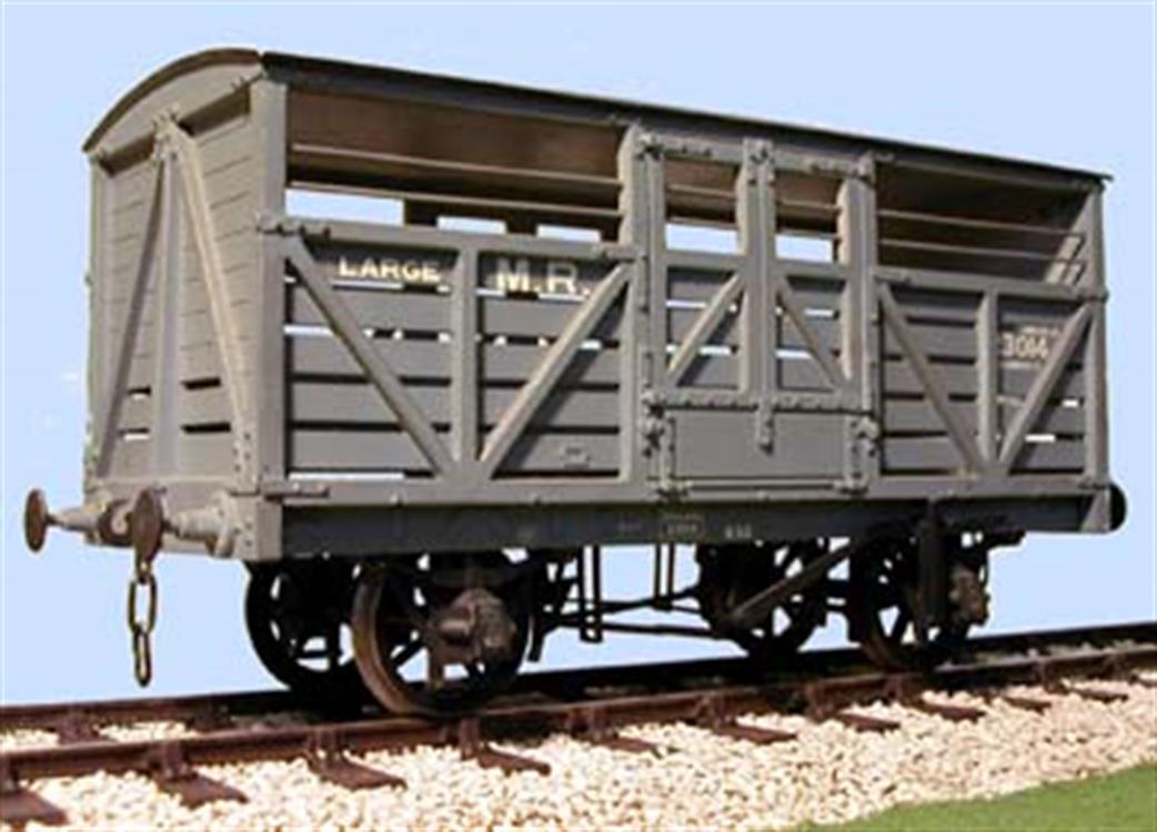 Slaters Plastikard O Gauge 7031 MR/LMS Large Cattle Wagon Kit