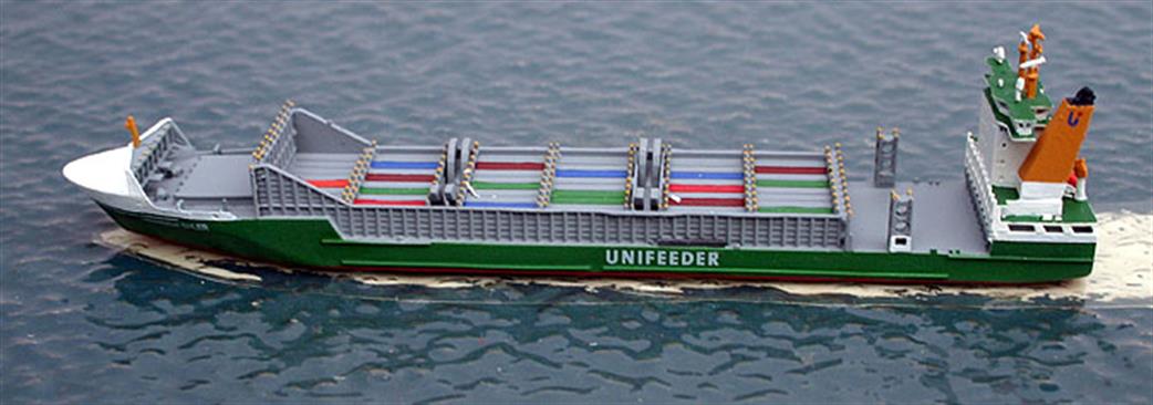 Rhenania 1/1250 RJ292H Heinrich Ehler, a Unifeeder Sietas 178 container ship, 2008