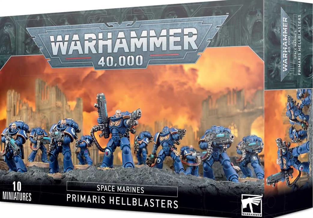 Games Workshop 28mm 48-76 Space Marines Primaris Hellblasters