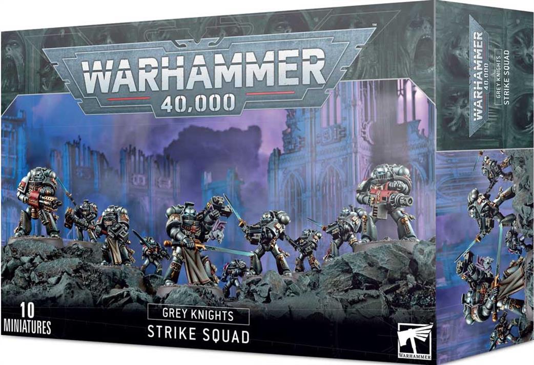 Games Workshop 28mm 57-08 Grey Knights Strike Squad