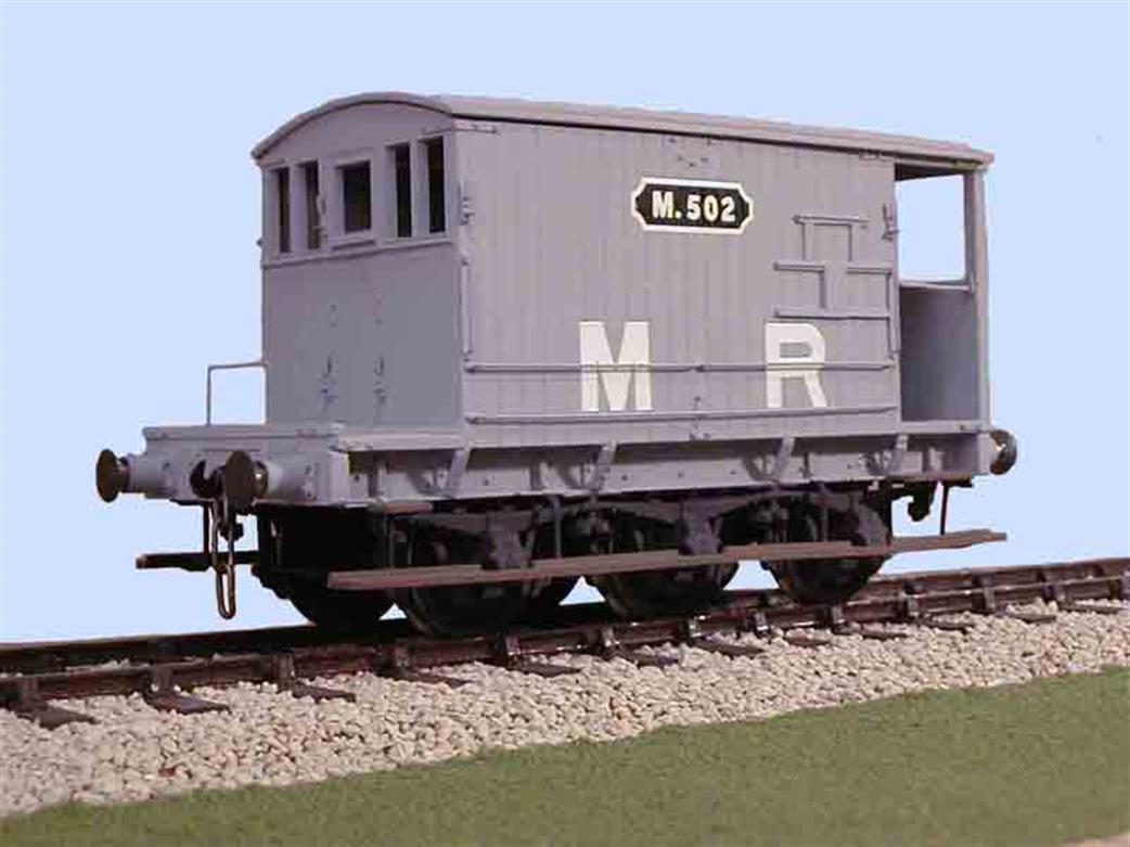 Slaters Plastikard O Gauge 7034 MR 20 Ton 6 Wheel Brake Van Kit